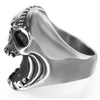 New Exaggerated Skull Head Shape Ring Men&amp;#39;s Ring Big Metal Ring Accessories Party Bottle Opener Jewelry Gift