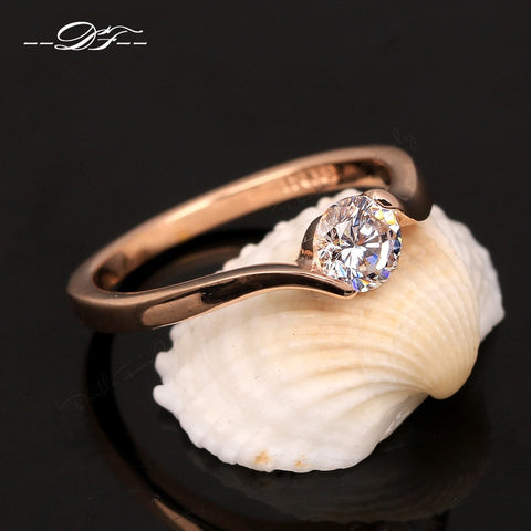 Austrian Cubic Zirconia Engagement/Wedding Finger Rings For Women