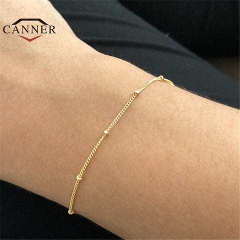 European and American trend INS 925 Sterling Silver Bracelets