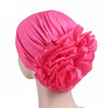 Winter Beanie Hat Women Cancer Chemo Hat Turban Head Wrap Cap Solid Fitted Big Flower Hat Feminino Beanies Hat