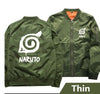 Anime Naruto Baseball Jackets Naruto Uzumaki cosplay Costume Harajuku cartoon Zipper Bomber Jacket Autumn Pilot coat 061003