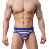 Striped Underwear Men Briefs Fabrics Tide Men Convex Pouch Underpants