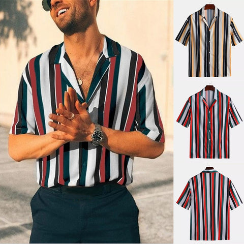 New Men's Summer Fashion Tops Shirts