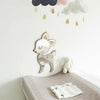 Children Acrylic Wall Mirror With Rope Hanging Baby Room Decorative Bathroom Living Room 3d  Wall Decorations Stickers