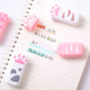 1Pcs Lovely Kawaii Cat Claw Cute Correction Tape Stationery Office School Supply Gift nice things corrector novel Student Prize