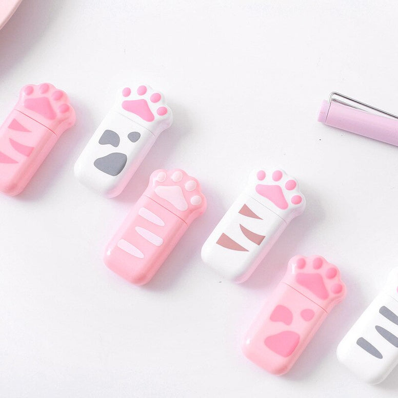 1Pcs Lovely Kawaii Cat Claw Cute Correction Tape Stationery Office School Supply Gift nice things corrector novel Student Prize