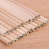 6PCS Eco Friendly Natural Wood Pencil HB Blank Hexagonal Non-Toxic Standard Pencil Drawing Stationery Office School Supplies
