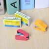 1pc Mini Stapler Set 1 Portable Small Gift Stapler Children Students Cute Stationery Gifts Office Supplies (Random Colors)