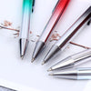 Gradual Color Metal Ballpoint Pens Custom LOGO Personalized Laser Engraving Name Gift  Business Signature Pen School Supplies