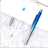 Gradual Color Metal Ballpoint Pens Custom LOGO Personalized Laser Engraving Name Gift  Business Signature Pen School Supplies
