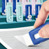 Labor-saving 1 Set Durable Students Stationery Push-pull Rubber ABS Kids Eraser Anti-slip Stripe   School Supplies
