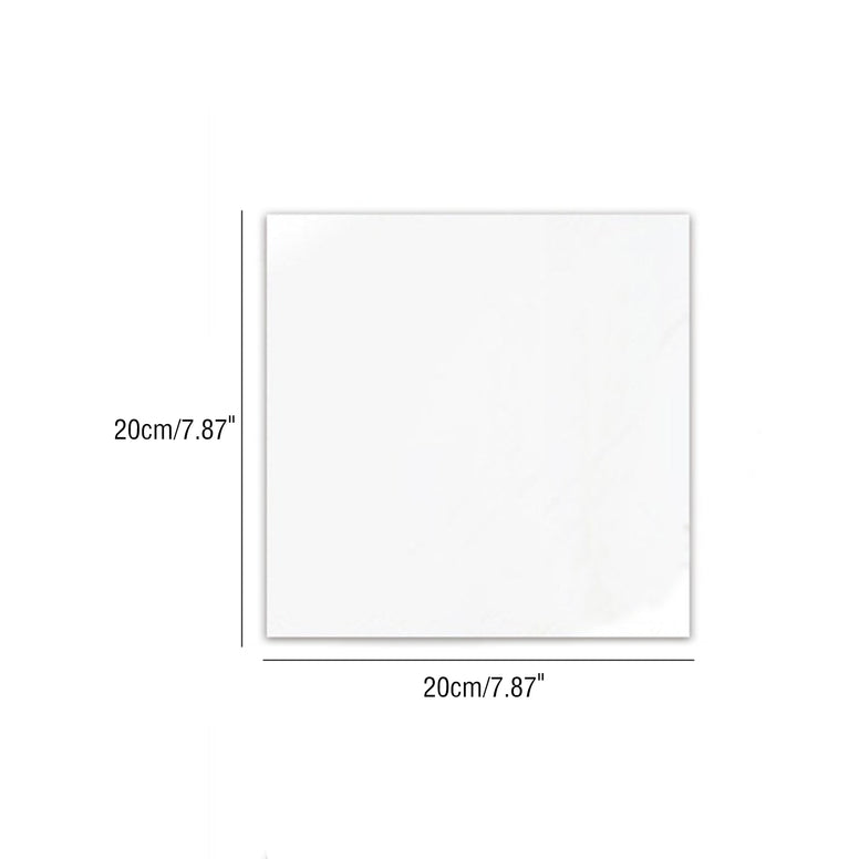 20/30cm Flexible Mirror Sheets Self Adhesive Non Glass Plastic Tile Mirror Wall Stickers For Living Room Bathroom Home Decor