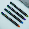4 In 1 Multicolor Ballpoint Pens 0.7mm Business Office Signature Tools School Students Writing Supplies Korean Kawaii Stationery