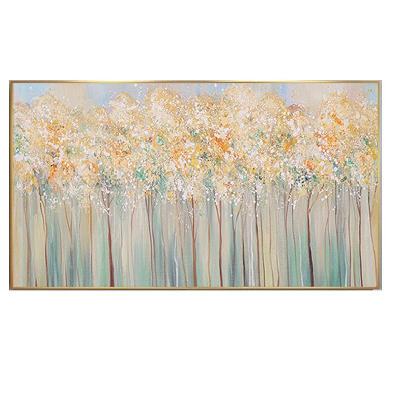 Modern Hand Painted Oil Painting Landscape Wall Art Large Scale Contemporary Art Abstract Tree Painting Wall Decor Home Decor