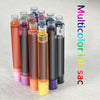 10Colors/Box Ink Sac Ink Cartridge Set Disposable Ink Refills 3.4mm Fountain Pen Colored Writing Office School Stationery Supply