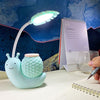 Cartoon LED Snail Desk Lamp Children Bedroom Night Light  Reading Study Birthday Christmas Gift Home Decorations Eye Protection