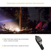 Portable Multifunction Folding Cutlery Knife Fork Spoon Outdoor Sports Camping Picnic Stainless Steel Traveling Tablewa Hot Sale