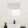 20/30cm Flexible Mirror Sheets Self Adhesive Non Glass Plastic Tile Mirror Wall Stickers For Living Room Bathroom Home Decor