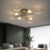 2023 Modern LED Chandelier Lighting For Living Room Bedroom Black Gold Branch Pendant Ceiling Lamps Indoor Fixture Light Lustres