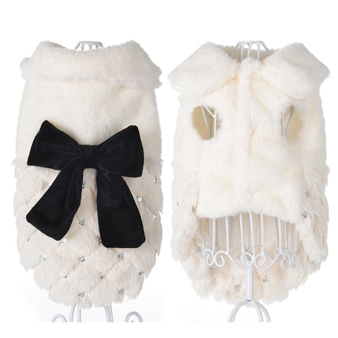 Luxury Fur Clothes For Small Dogs