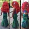 The little Mermaid Ariel princess Cosplay costume mermaid dress