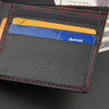 Men Stylish Bifold Business Leather Wallet