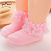 Cute Flower Pink Princess Baby Girl Baby Socks