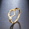 CACANA Wedding Heart Ring
