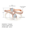 Cubic Zirconia Wedding Ring