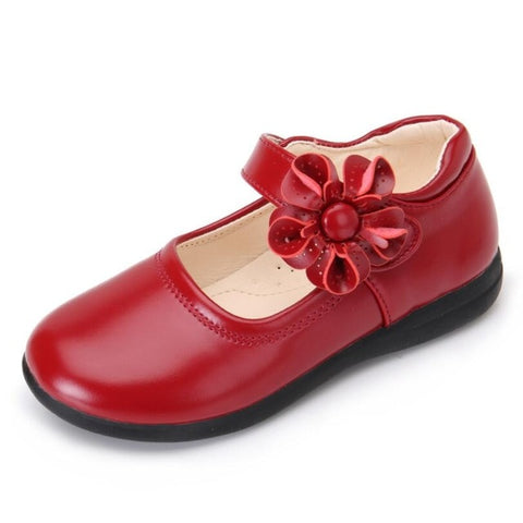 Girls Leather Shoes for Children