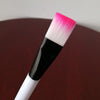 2pc Soft Nylon White Or Pink Plastic Handle Cosmetic