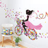 DIY Wall Decor Dancing Girl Art Wall Stickers For Kids Rooms Home Decor Bedroom Living Room Wall Decoration Wall Decals Poster