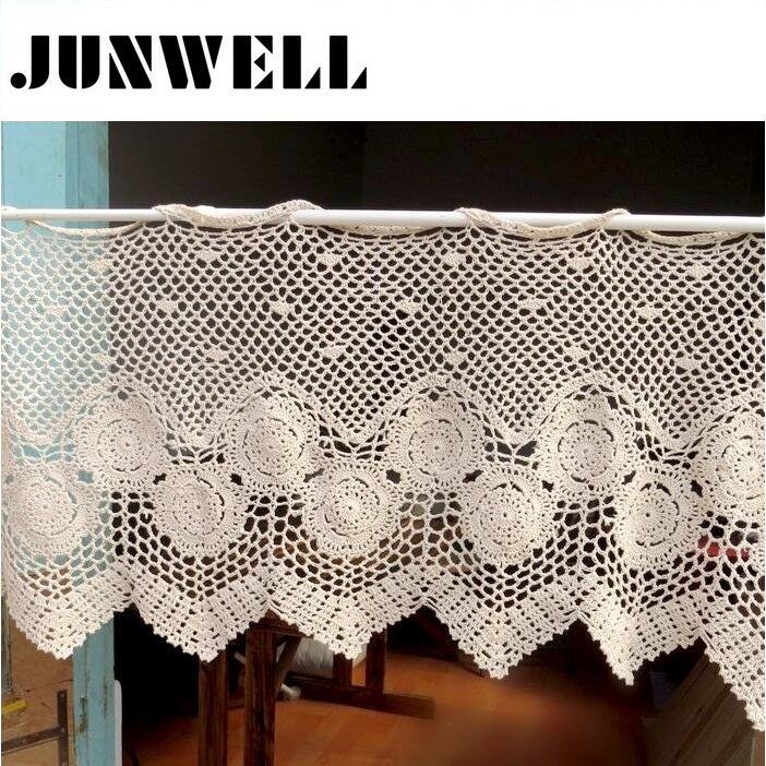 100% Cotton Crochet curtain