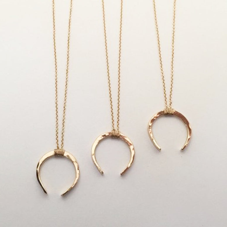 Handmade Moon Necklaces Jewelry