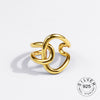 vintage gold color bump Engagement Rings