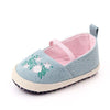 Print Floral Baby Girls Soft Sole First Walkers Anti-Slip Baby Shoes