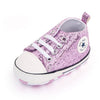 Sequined Canvas Baby Shoes Soft Sole Non-slip