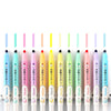 6pcs Erasable Highlighters Pastel Markers Dual Tip