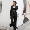 Two Piece Sets Female Fashion Trousers Suit Clothing