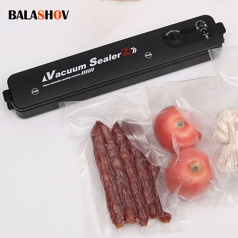 Vacuum Packer With 10pcs Food Vacuum Bags Kitchen Tool