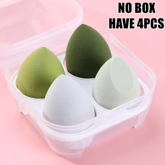 Makeup Sponge Powder Puff Dry and Wet Combined Beauty Cosmetic Ball Sponge Tools