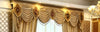 Chenille Embroidered European Style Luxury Curtains