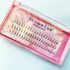 A/M Shape Individual Lashes Cluster Spikes