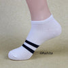 ankle socks vintage strip casual Polyester cotton elastic short ship