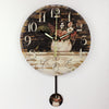 vintage large decorative wall clock absolutely silent quartz home watch wall fashion living room wall watches duvar saati