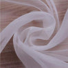 Rainbow Solid Voile Drape Panel Sheer Tulle Curtains