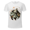 Men's T Shirt Fashion New Abstract 3D Oil Painting