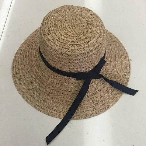 Fashion Women's Sun Hat Fashion Summer Foldable Straw Hats