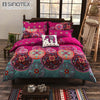 Bedding Sets Sheet Pillowcase Duvet Cover Sets Soft Polyester Queen King Size Traditional Bohemian Home Textile Bedroom 3/4 PCS