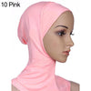 Soft Muslim Full Cover Inner Women's Hijab bonnet Cap Islamic